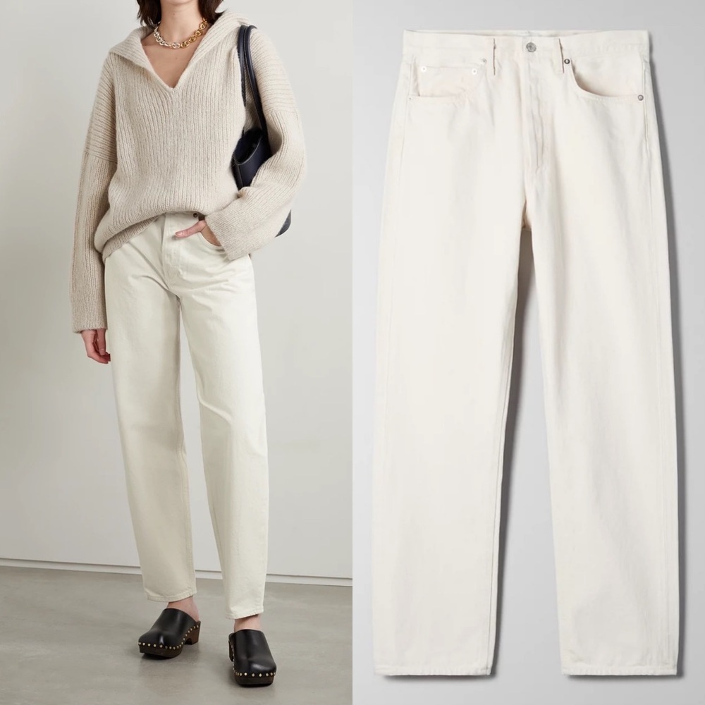 AGOLDE 90’s Jean Off White